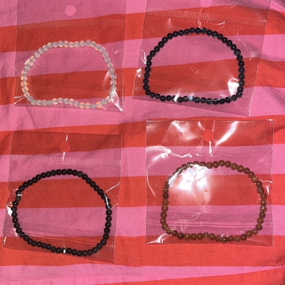 New Fashion Natural Stone Beaded Bracelet for Women Men Yoga Bracelets - Picture 4 of 6